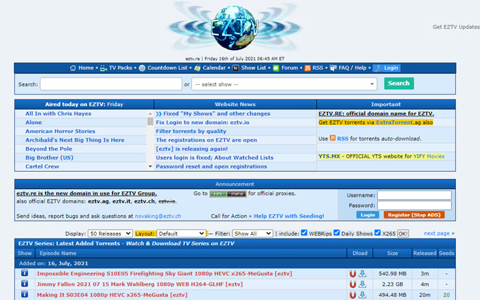 EZTV