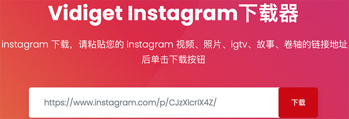 vidiget instagram