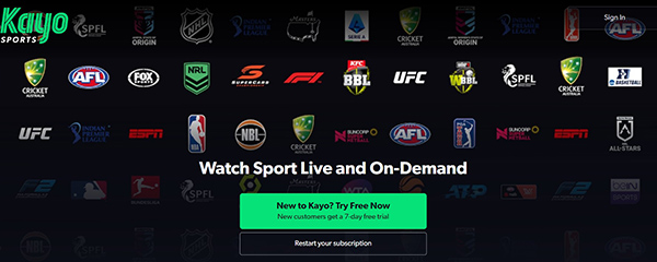 kayo sports